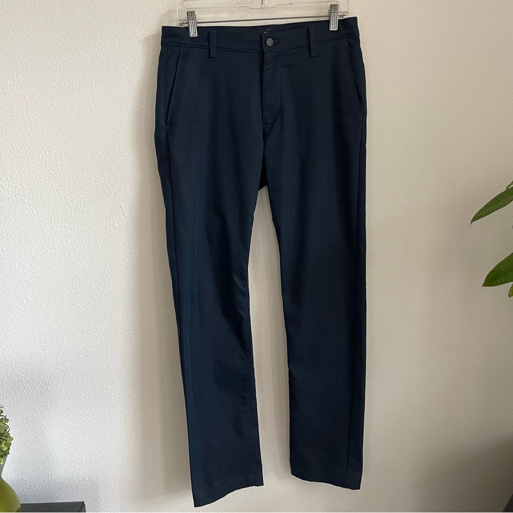 Huckberry Proof Slim Fit Stretch Navy Pants